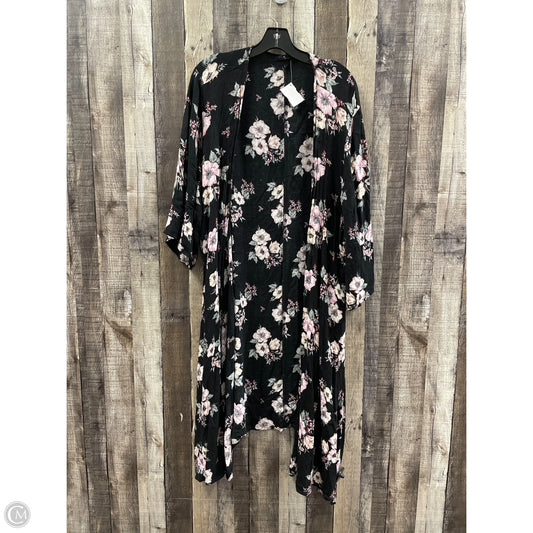 Kimono By Torrid In Floral Print, Size: 3x