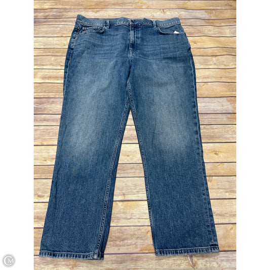 Jeans Designer By Lafayette 148 In Blue Denim, Size: 18