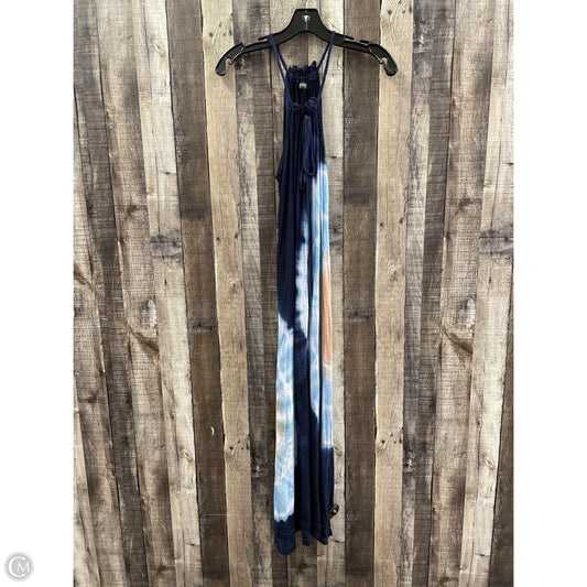 Dress Casual Maxi By Earthbound In Tie Dye Print, Size: S
