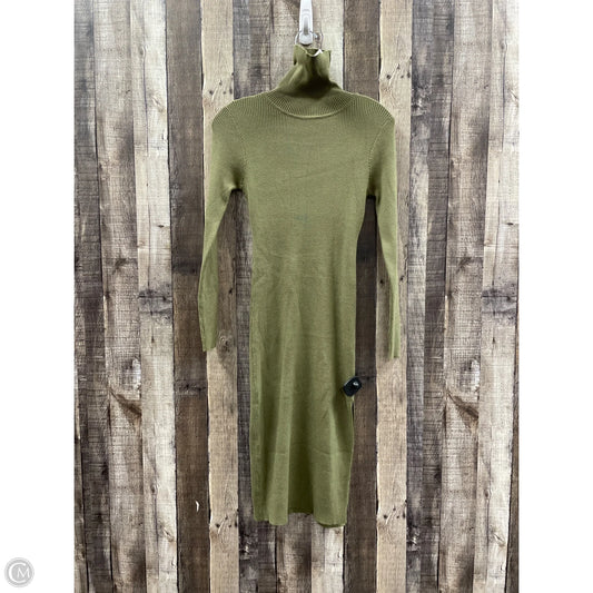 Dress Casual Midi By Hyfve In Green, Size: S