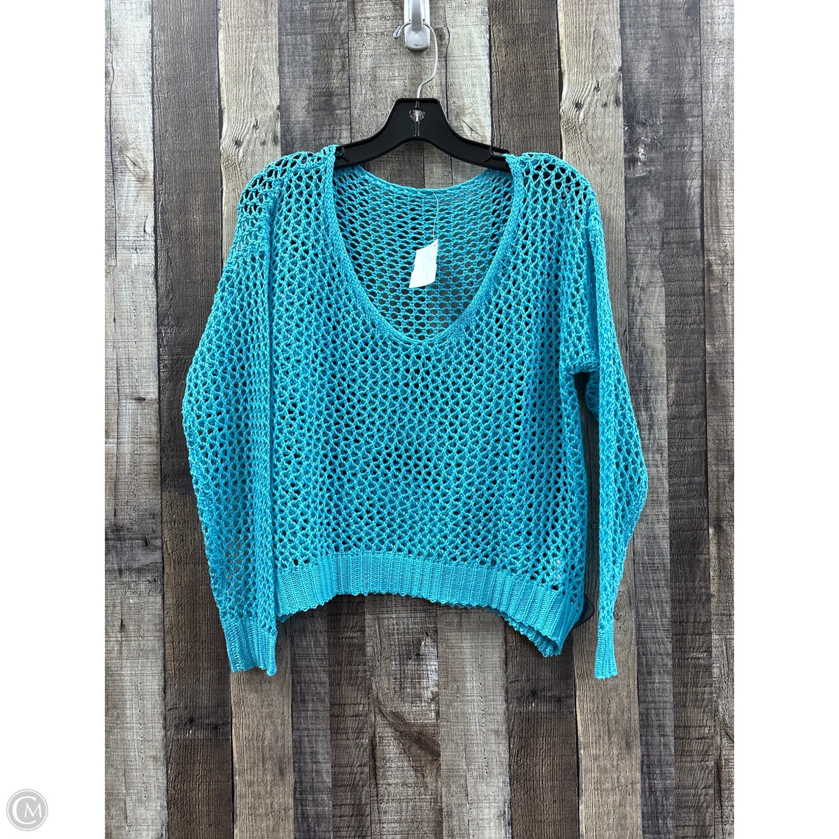 Sweater By Cmf In Teal, Size: S