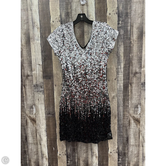 Dress Party Short By Cme In Silver, Size: M