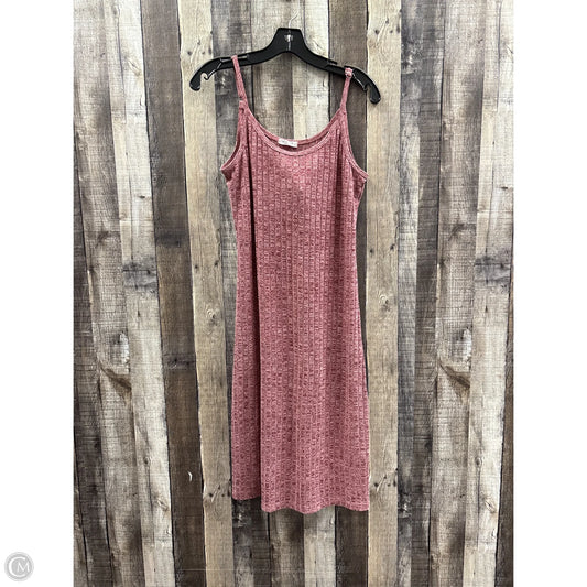 Dress Casual Short By Ekouaer In Red, Size: M