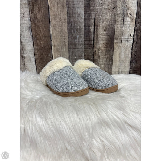 Slippers By J. Crew In Grey, Size: 6