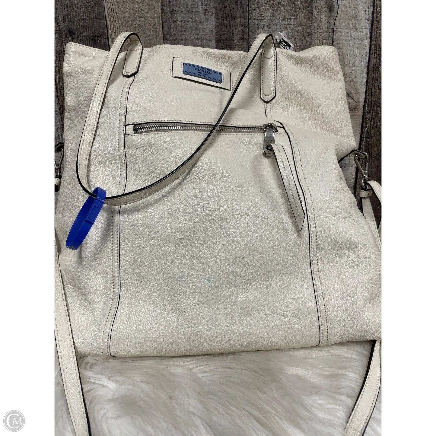 Handbag Luxury Designer By Prada, Size: Large