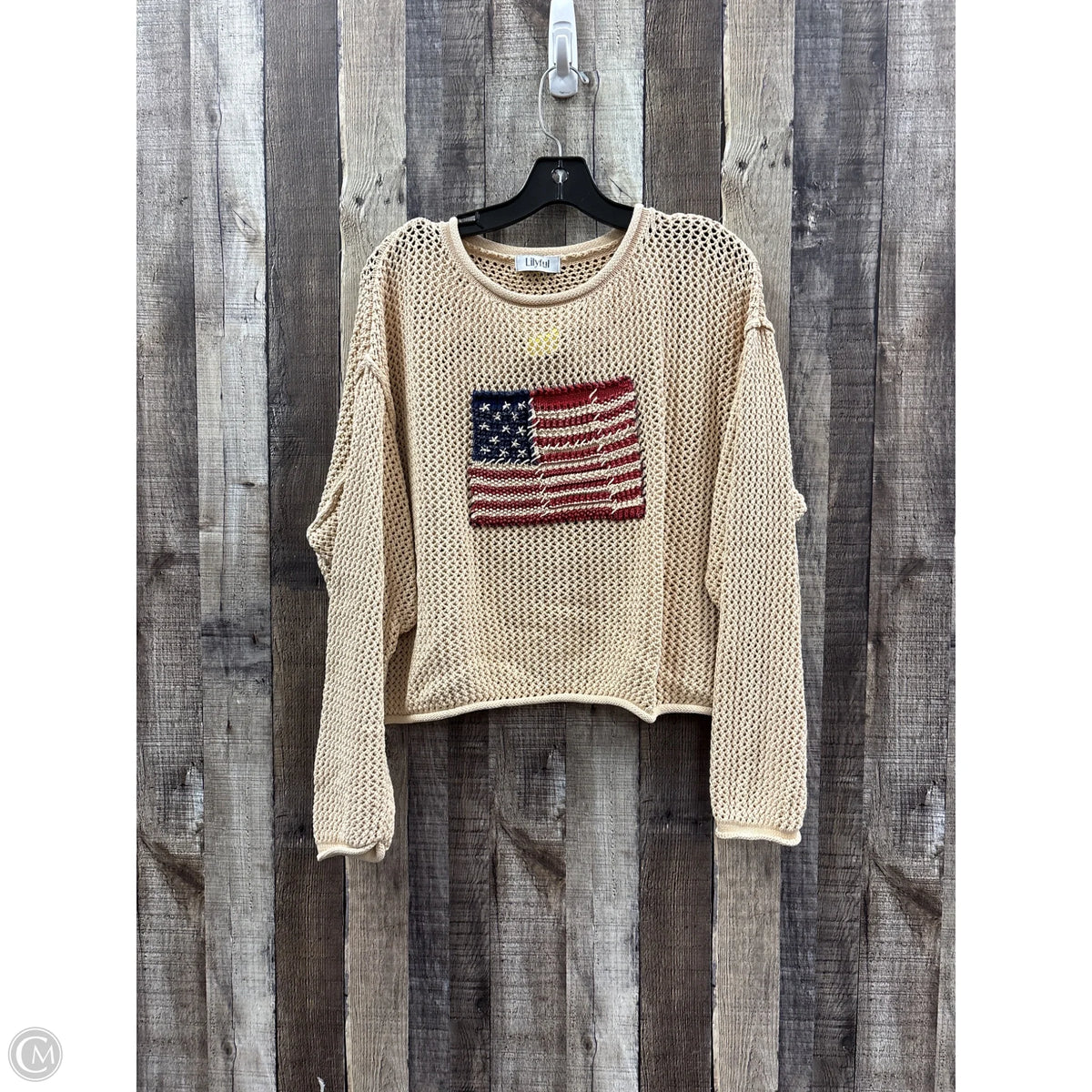 Sweater By Cme In Tan, Size: S