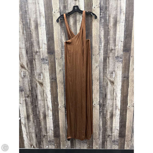 Dress Party Long By Mng In Brown, Size: S