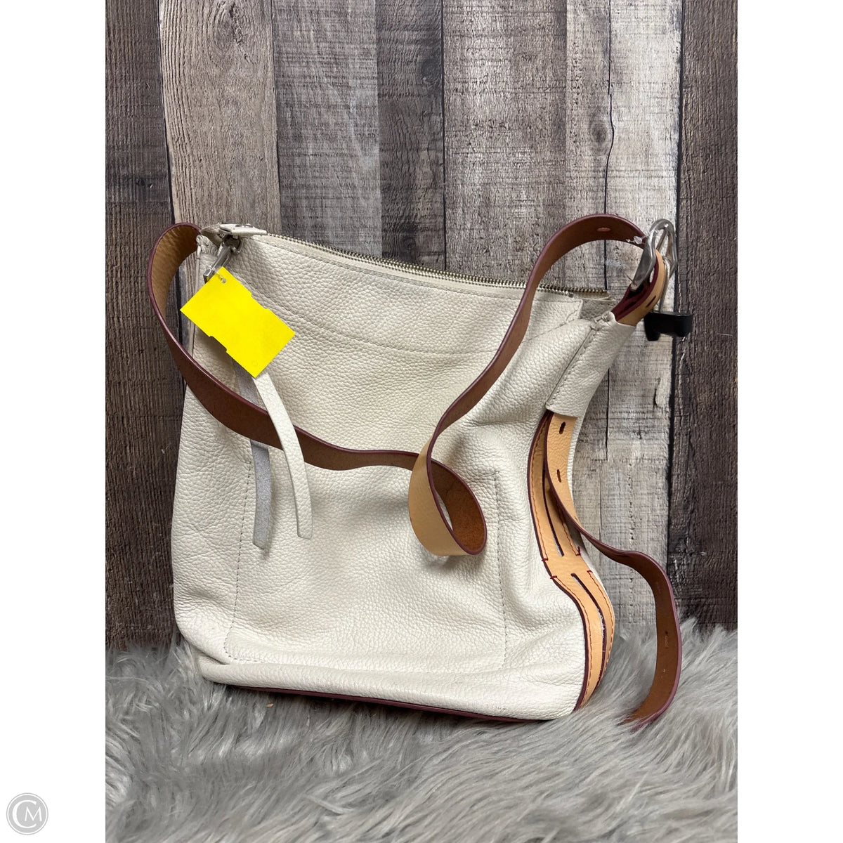 Handbag Leather By Rag And Bone, Size: Medium