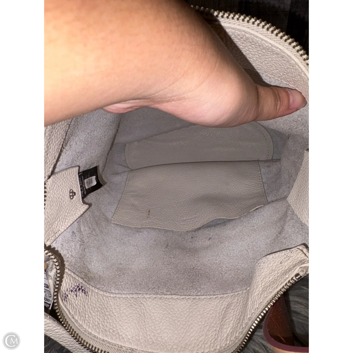 Handbag Leather By Rag And Bone, Size: Medium