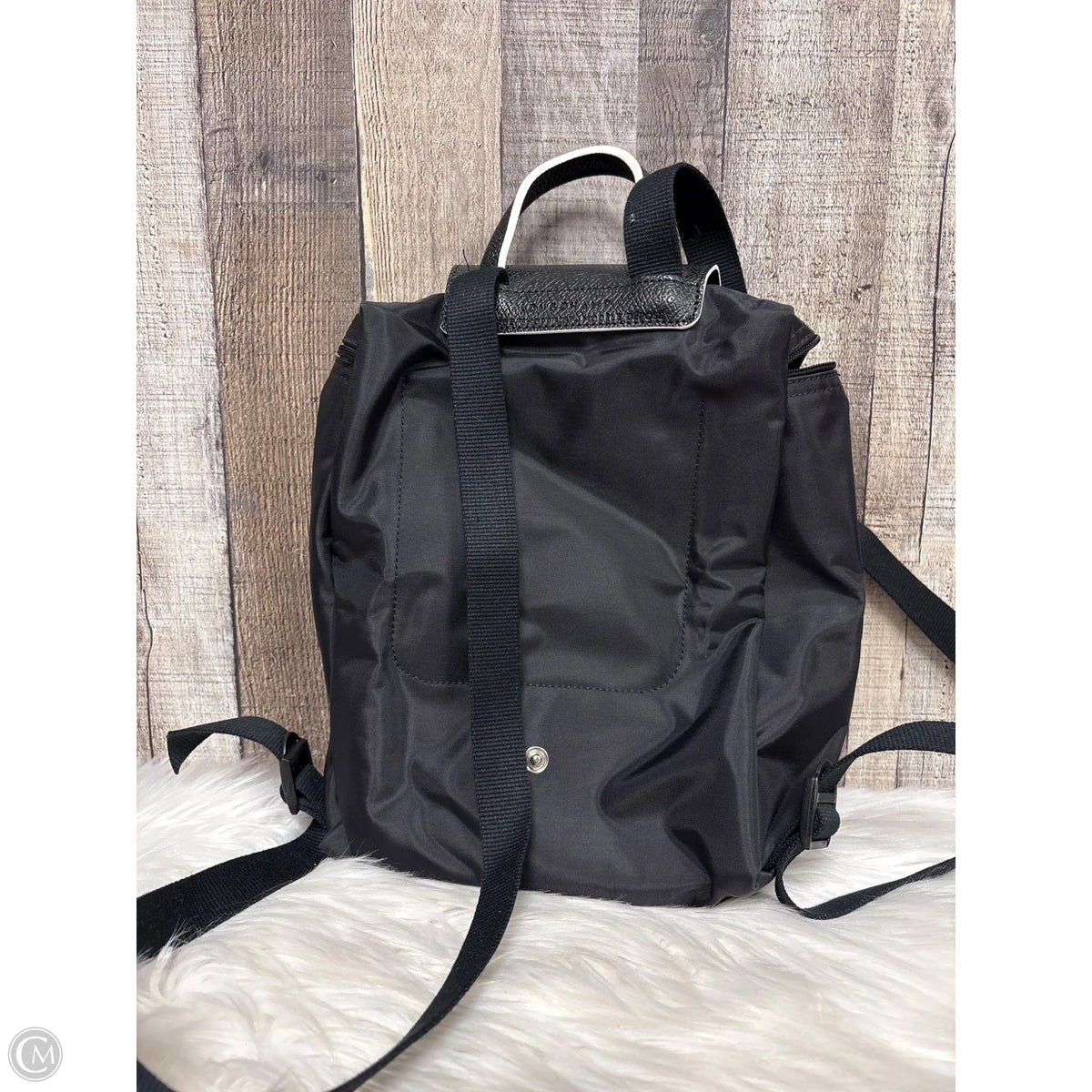 Backpack Designer By Longchamp, Size: Medium