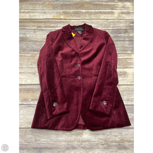 Blazer By Etcetra In Maroon, Size: S