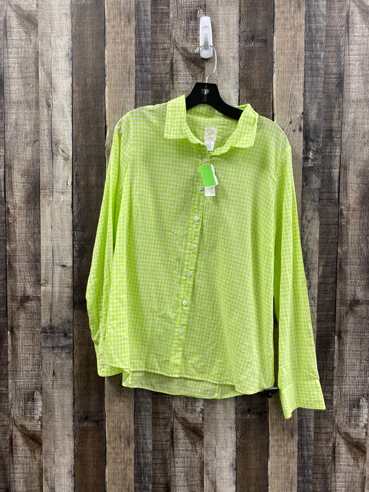 Top Long Sleeve By J. Crew  Size: L(12)