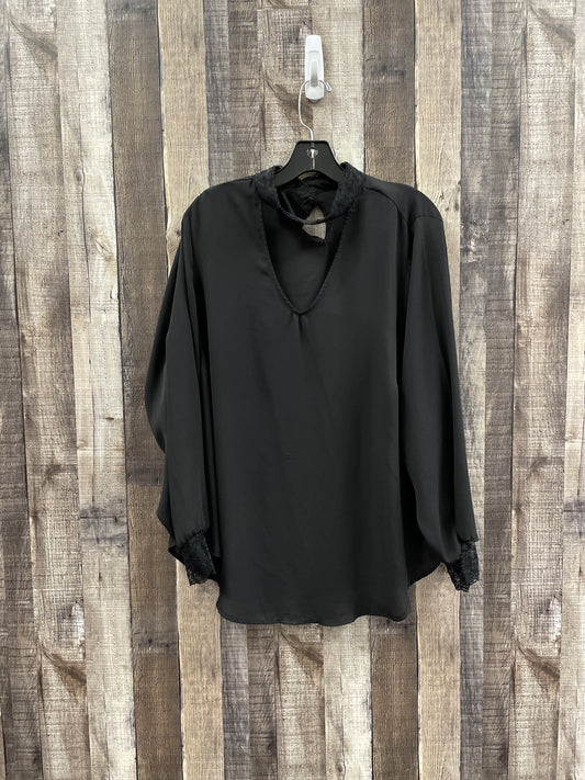 Black Top Long Sleeve Torrid, Size 1x