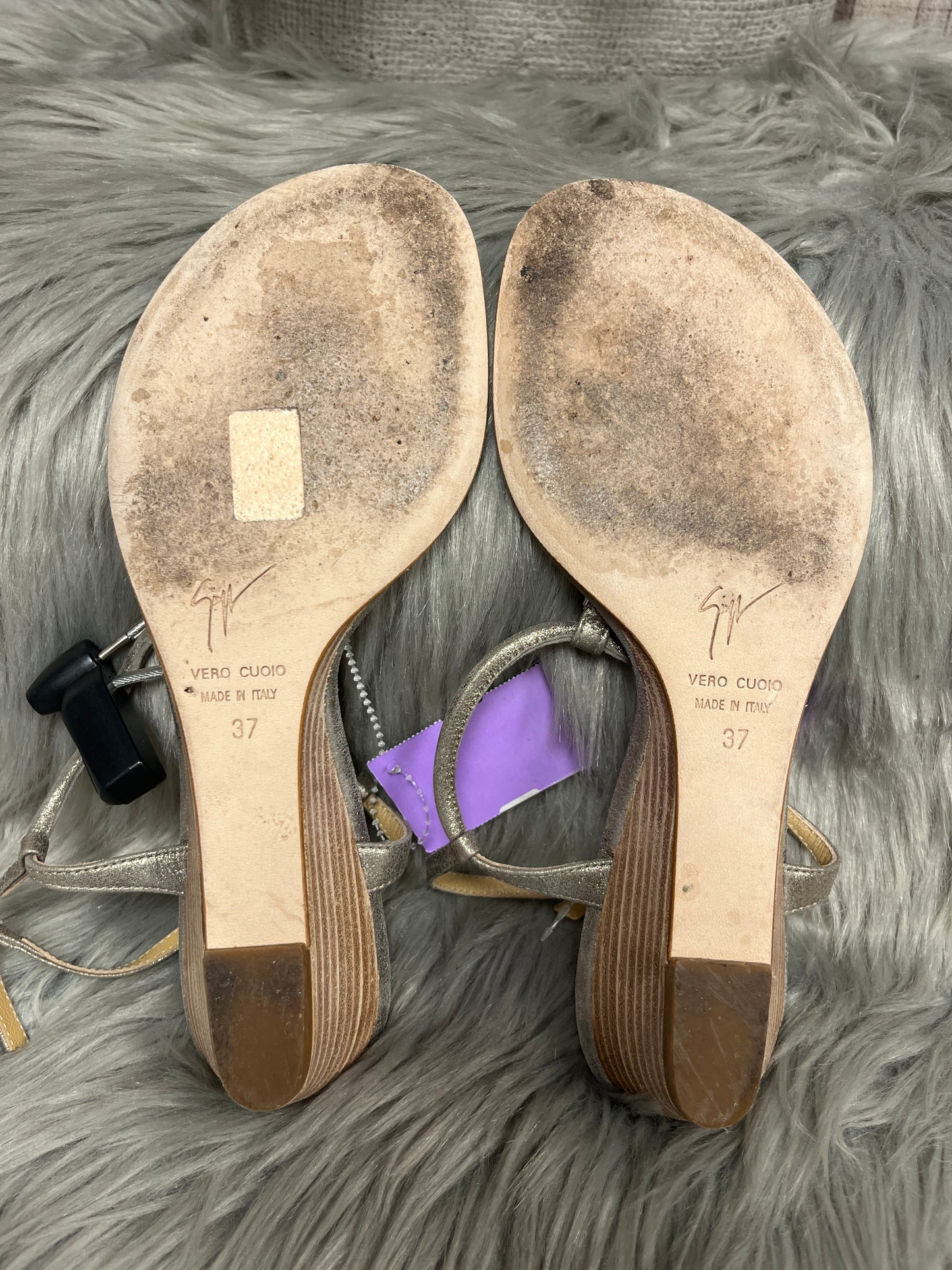 Sandals Luxury Designer By Giuseppe Zanotti  Size: 7