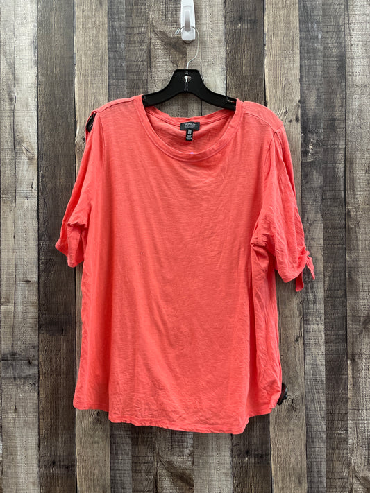 Coral Top Short Sleeve Basic Jones New York, Size 1x