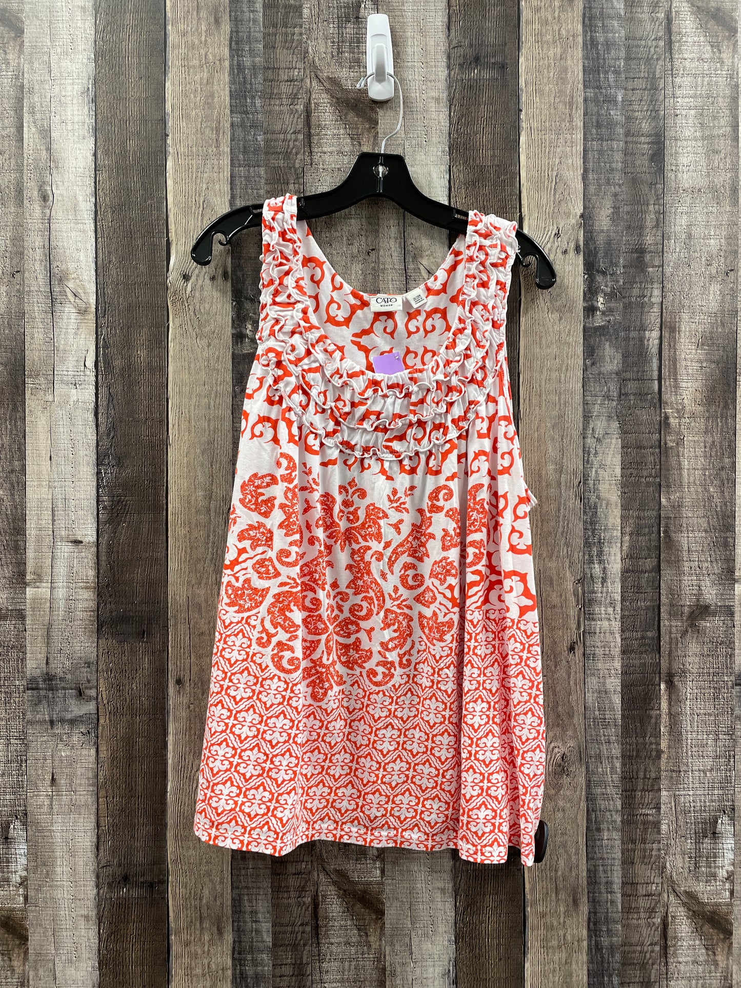 Top Sleeveless By Cato  Size: 3x