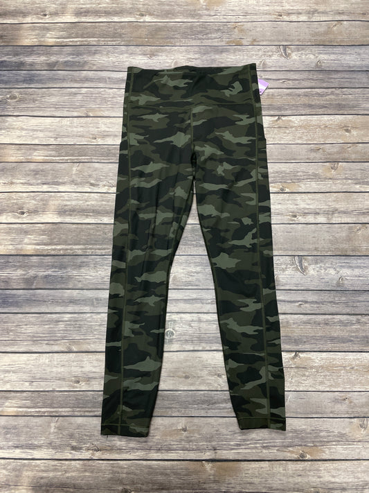 Camouflage Print Athletic Leggings Athleta, Size S