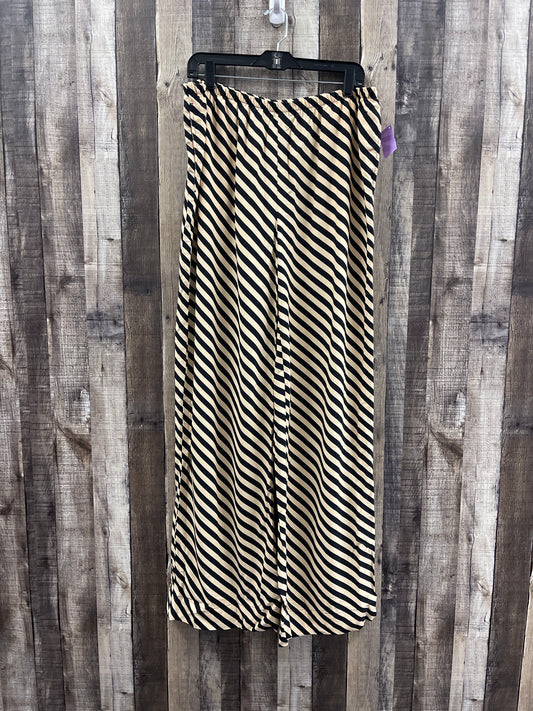 Pants Wide Leg By A New Day In Zebra Print, Size: L