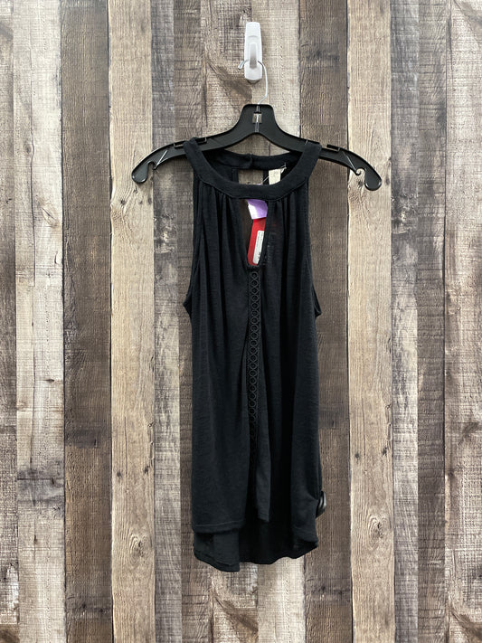 Black Top Sleeveless Allison Joy, Size S