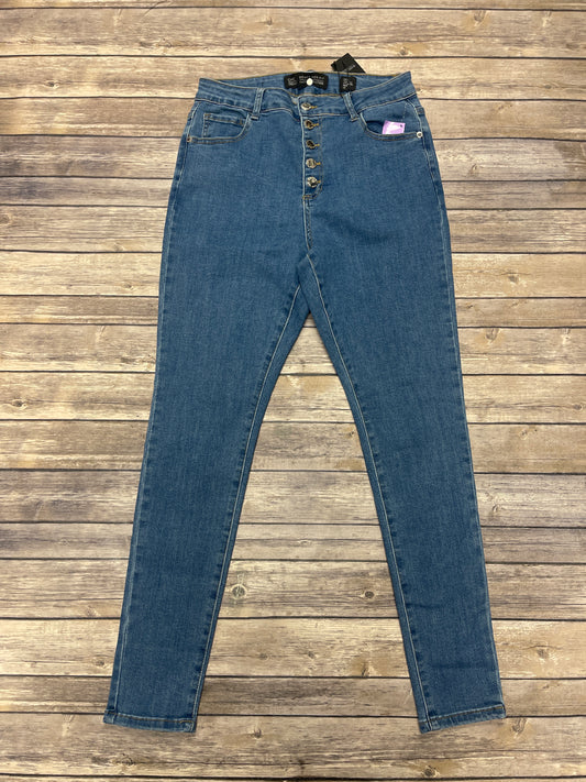 Jeans Skinny By Cme In Blue Denim, Size: 14