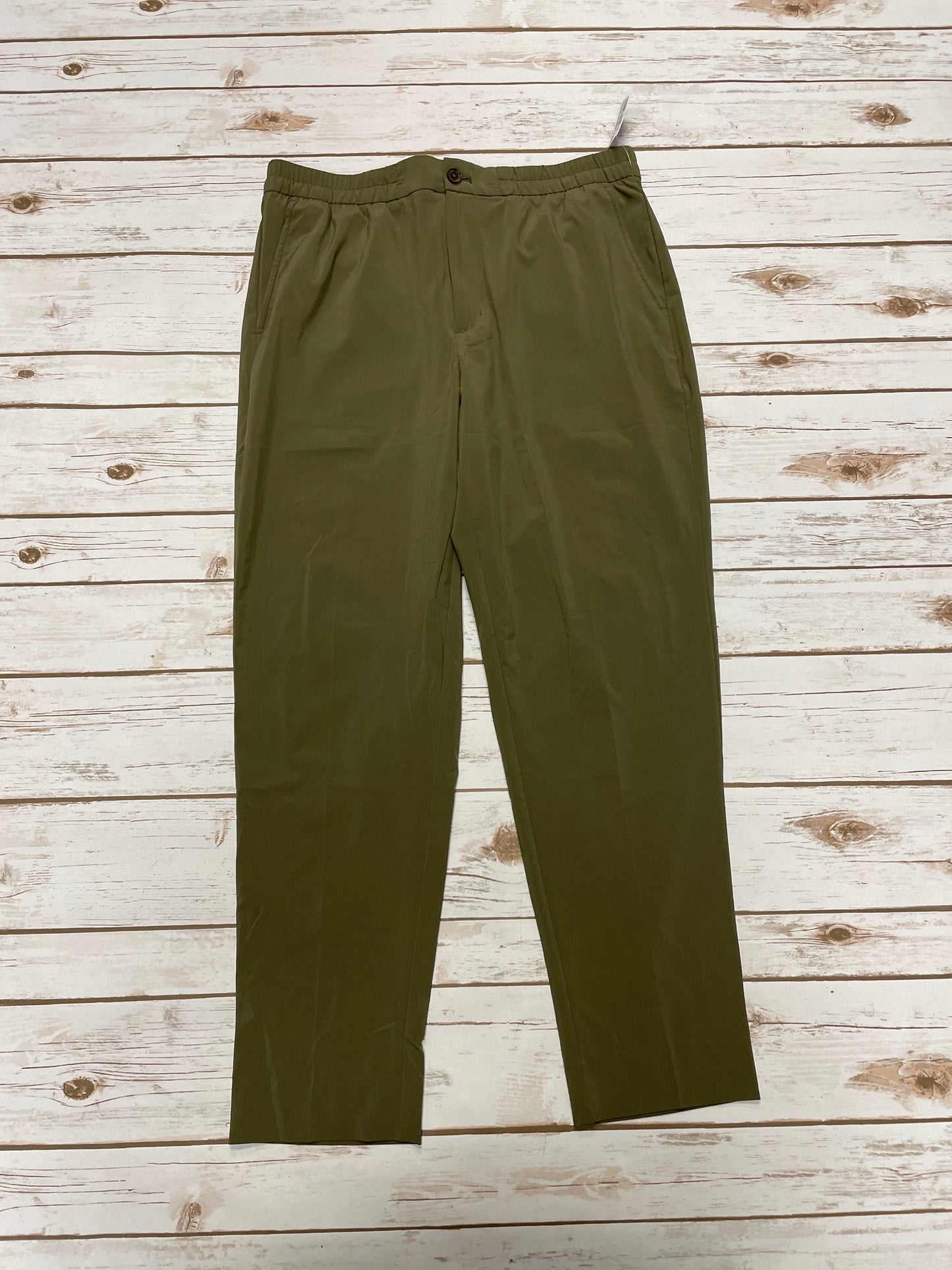 Pants Cropped By Banana Republic In Green, Size: M