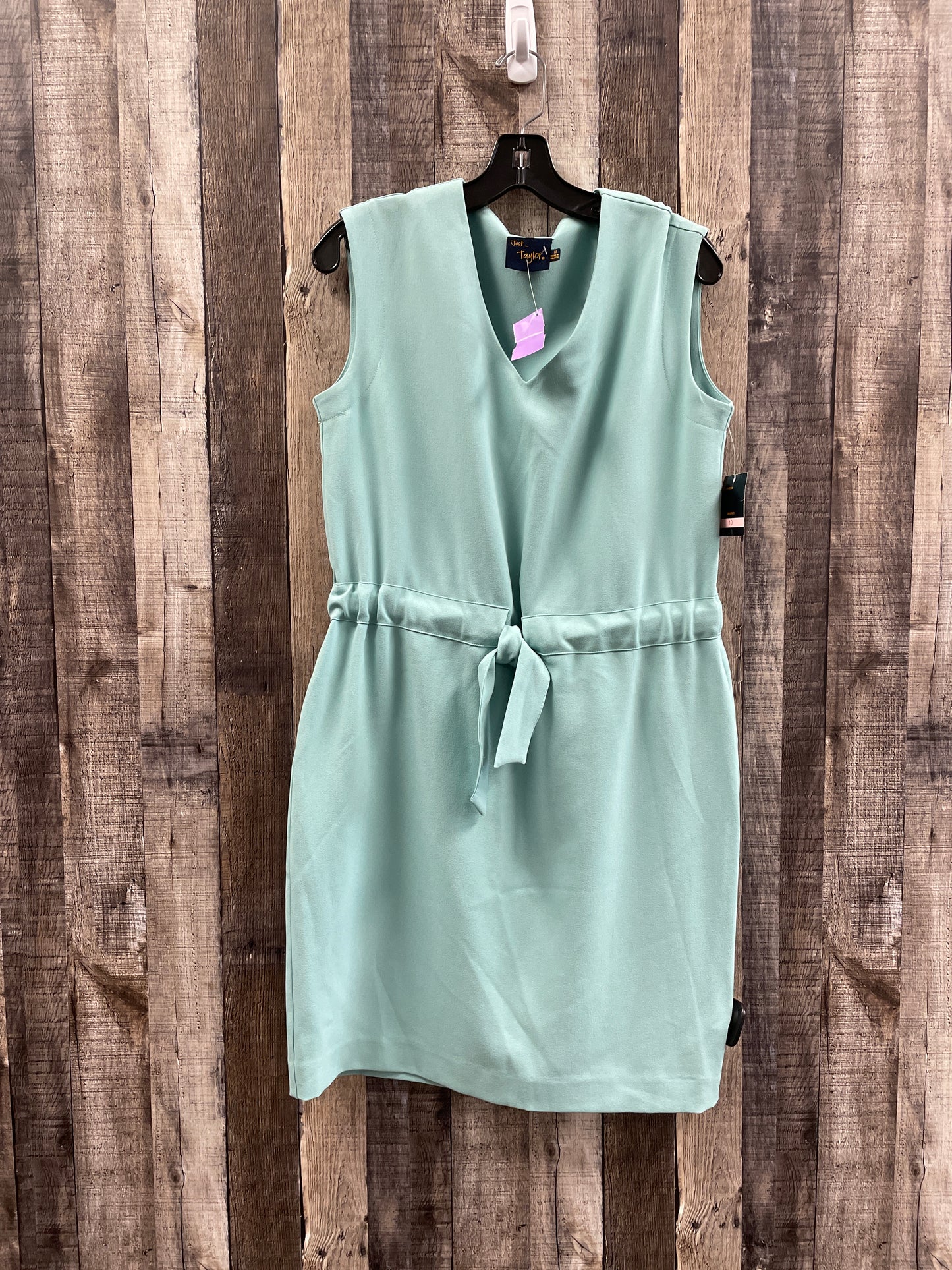 Green Dress Casual Midi Just Taylor, Size M