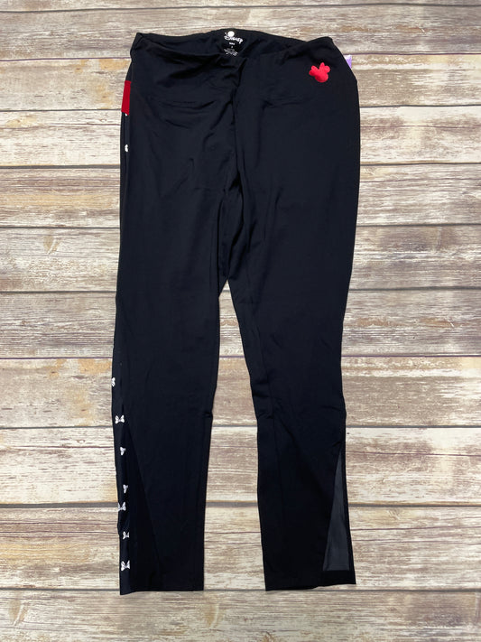 Pants Leggings By Disney Store In Black, Size: 2x