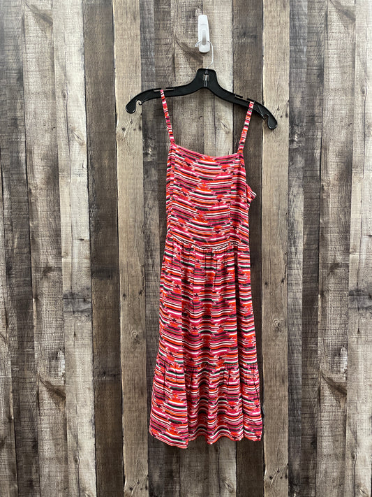 Red Dress Casual Short Loft, Size Xs