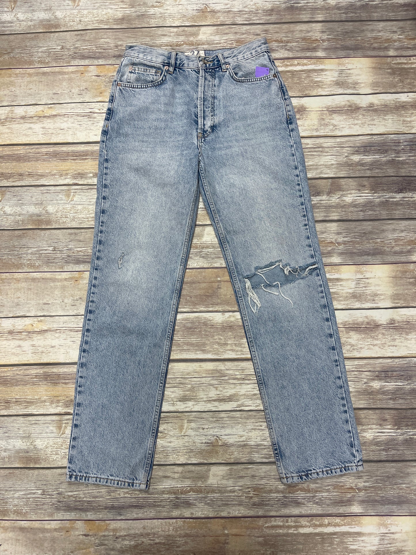 Jeans Straight By We The Free In Blue Denim, Size: 4