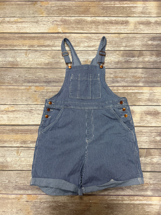 Striped Pattern Shortalls Universal Thread, Size S