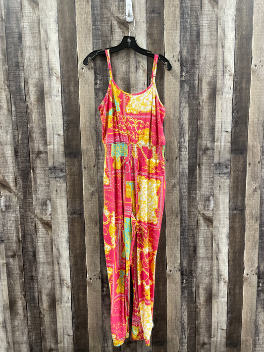 Multi-colored Jumpsuit Cme, Size 1x