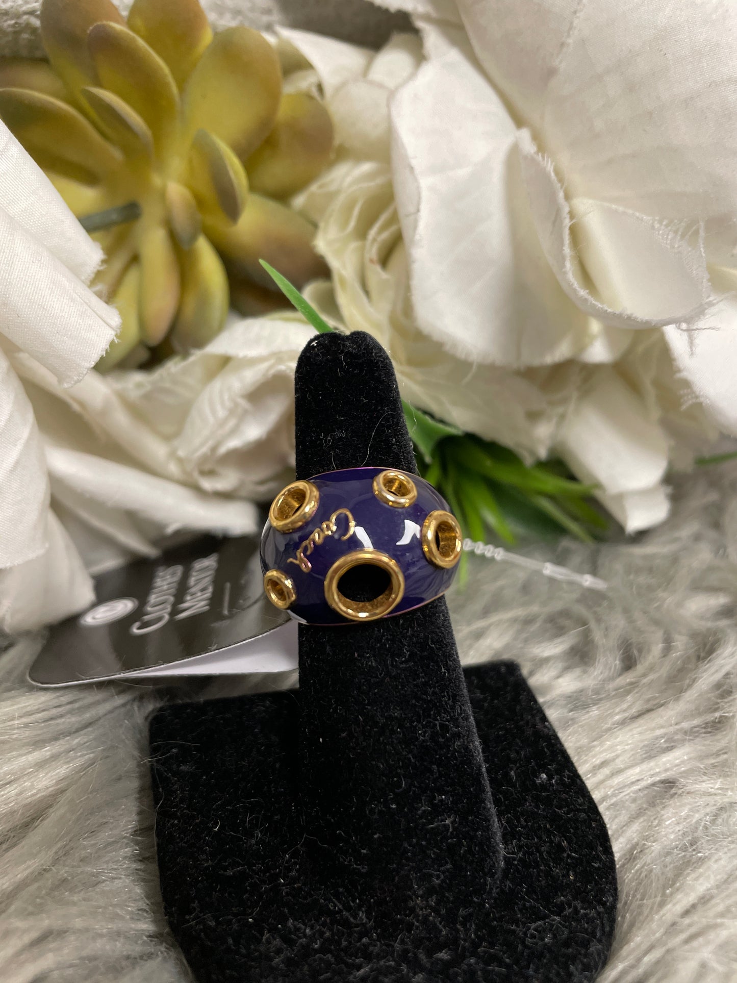 Ring Designer Coach, Size 6