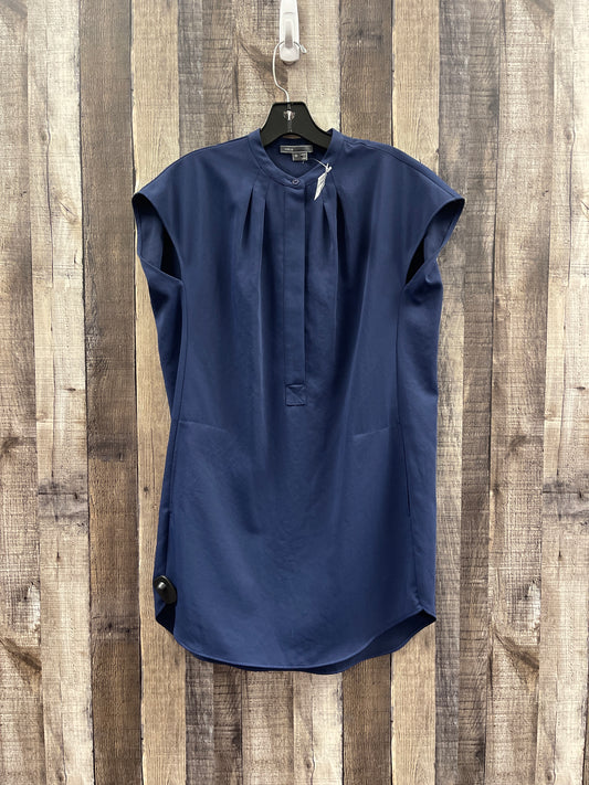 Navy Dress Casual Short Vince, Size Xs