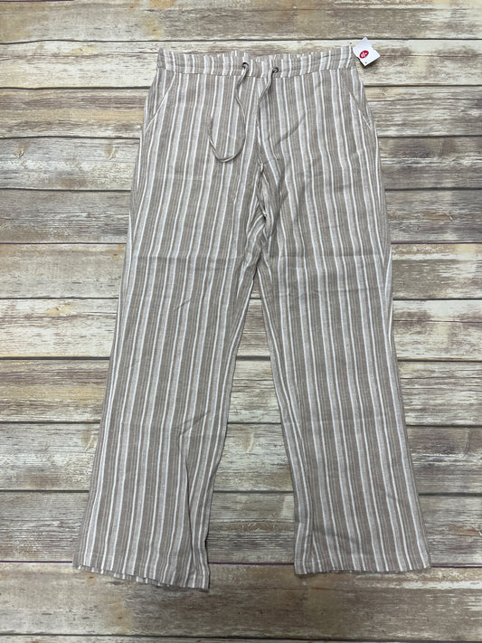 Pants Linen By For Cynthia In Striped Pattern, Size: M