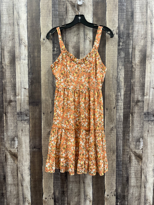 Floral Print Dress Casual Short Altard State, Size M