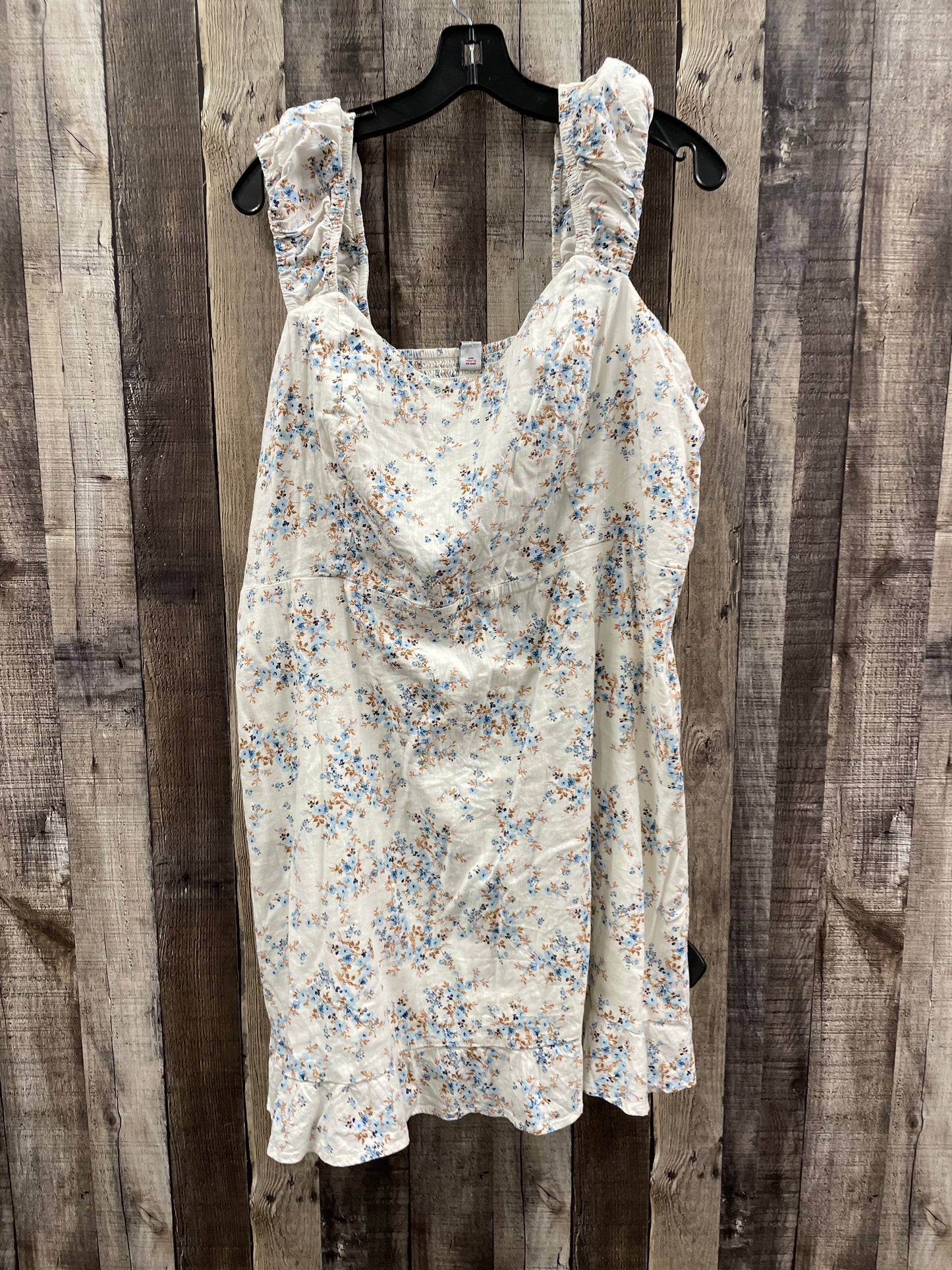 Dress Casual Short By Old Navy In Floral Print, Size: Xxl