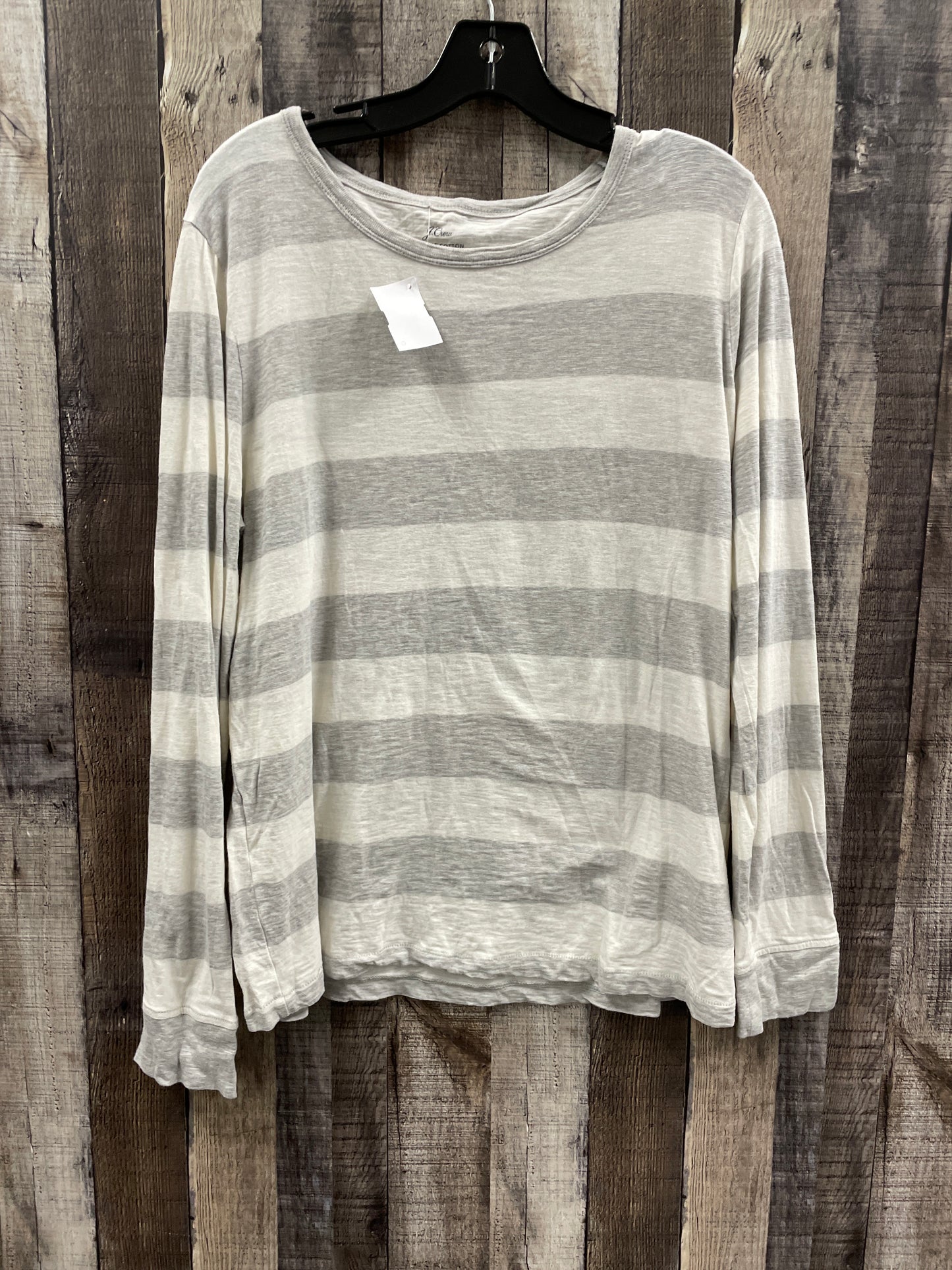 Top Long Sleeve By J. Crew In Striped Pattern, Size: Xl