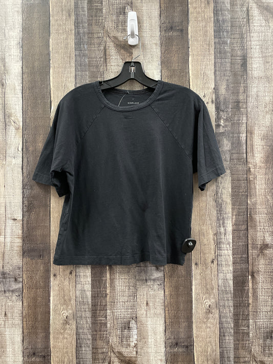 Top Short Sleeve By Everlane In Black, Size: Xs