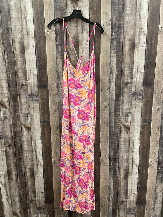 Dress Casual Maxi By Old Navy In Floral Print, Size: Xxl