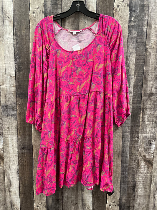 Dress Casual Short By The Pioneer Woman In Pink, Size: Xxl