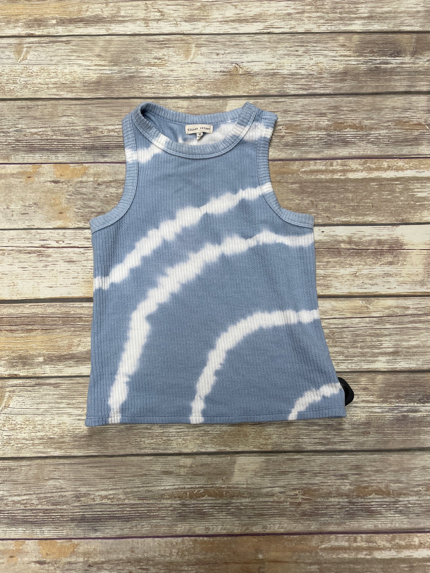 Top Sleeveless By Cme In Tie Dye Print, Size: M