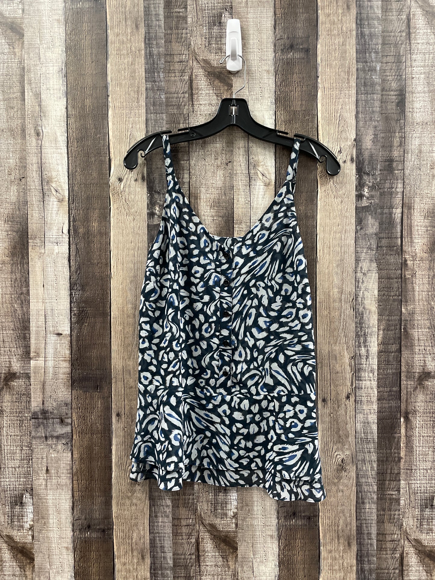 Top Sleeveless By Cabi In Floral Print, Size: S