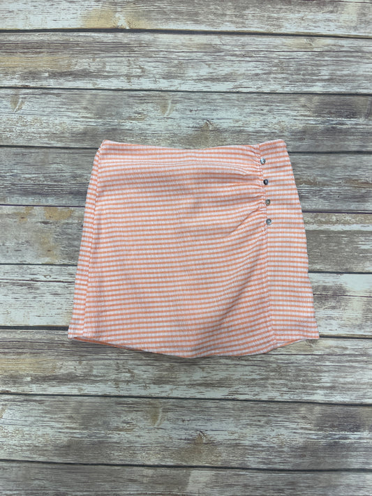 Skirt Mini & Short By Cme In Orange, Size: S