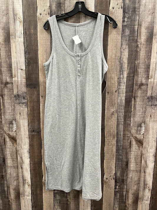 Dress Casual Midi By Cme In Grey, Size: L