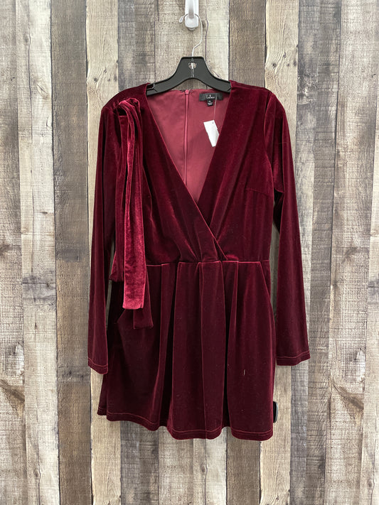 Romper By Lulus In Red, Size: Xl