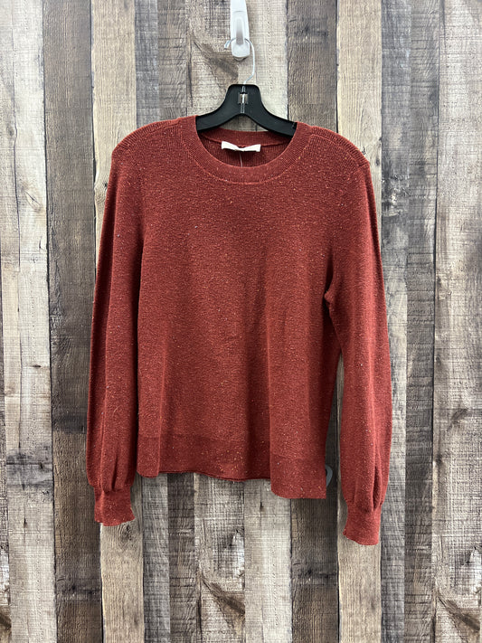 Sweater By Loft In Brown, Size: L