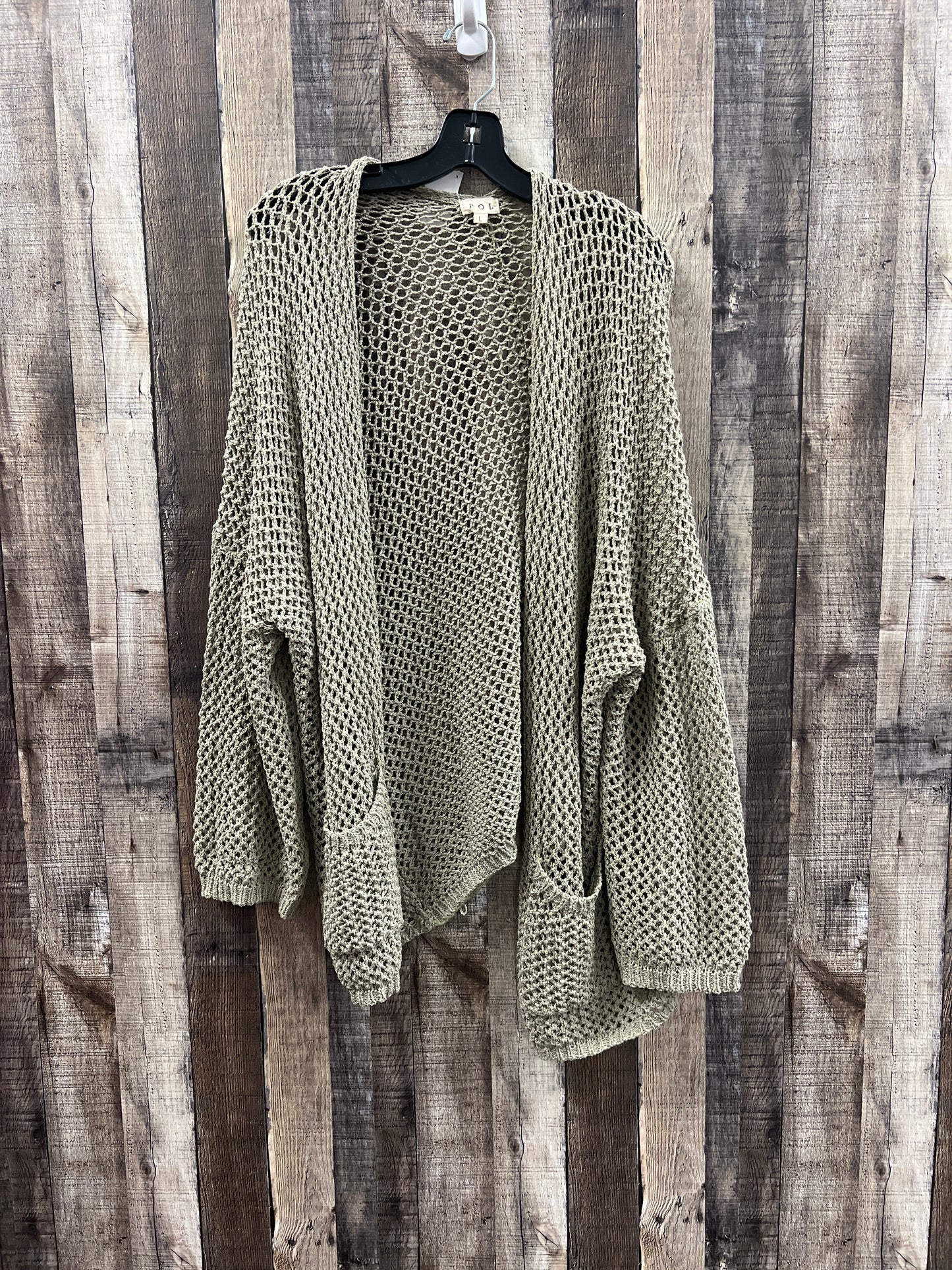 Cardigan By Pol In Green, Size: L