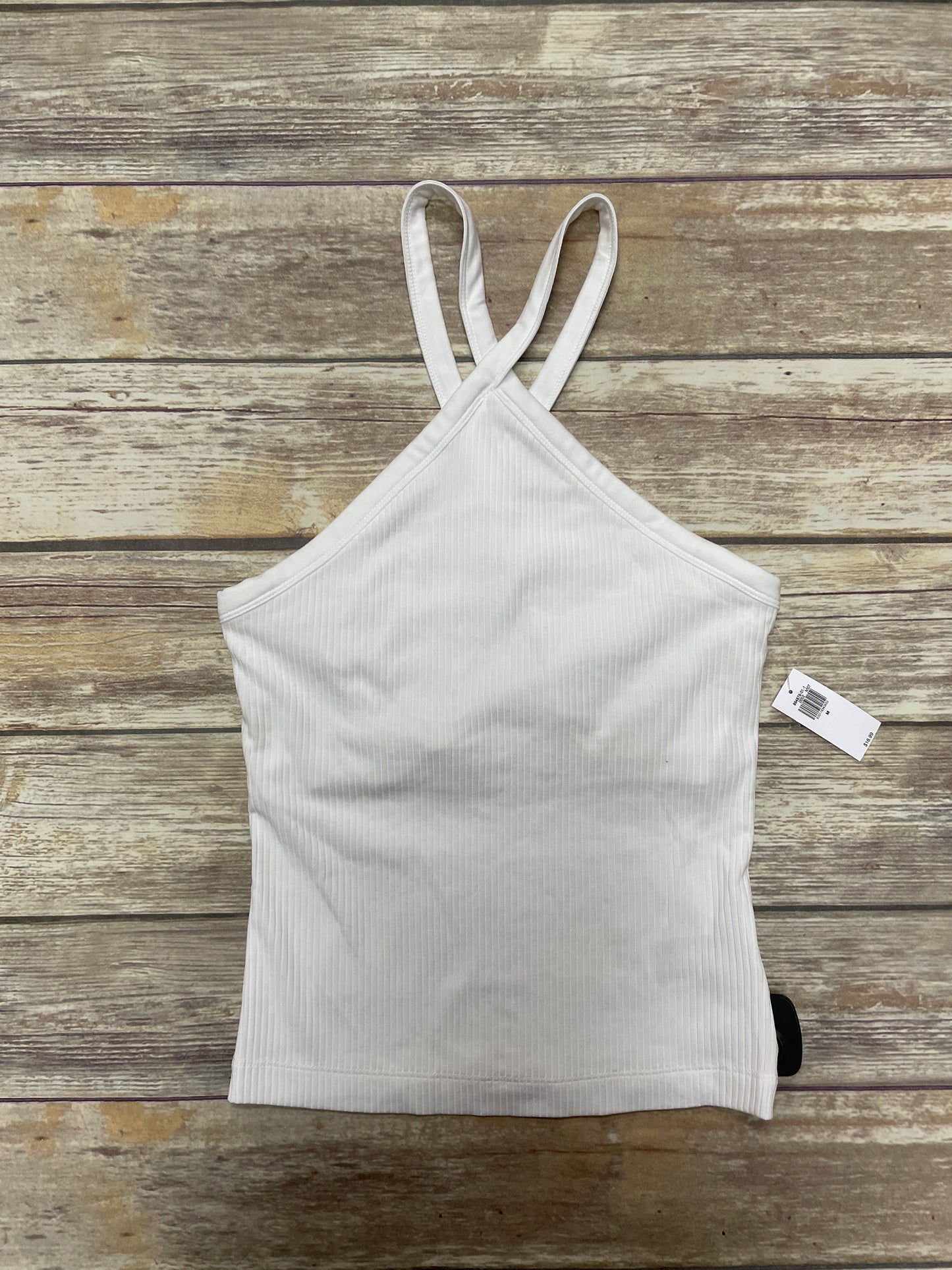 Top Sleeveless By Old Navy In White, Size: M