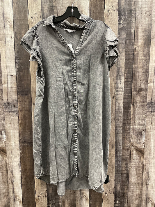 Dress Casual Midi By Jane And Delancey In Grey, Size: 1x