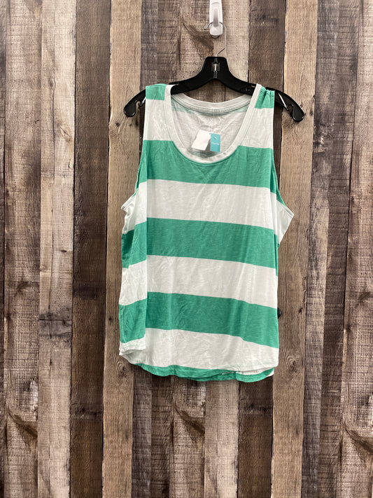 Top Sleeveless By Maurices In Green, Size: 1x